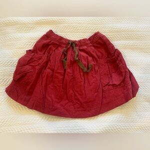 Olive Juice Corduroy Skirt, Size 5.
